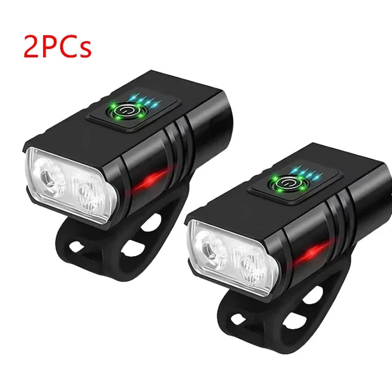 ZHIYU 1000LM T6 LED USB Rechargeable Bike Headlight 6 Modes