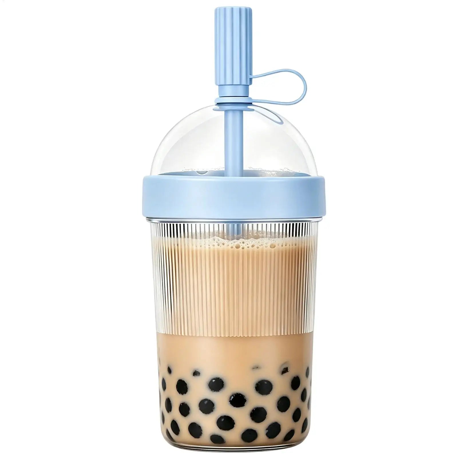 Reusable Coffee Cups with Lids 17oz Tumbler with Straw Tea Mug with Straw for Women Men Travelers Students Home Office Gym Oasis Select