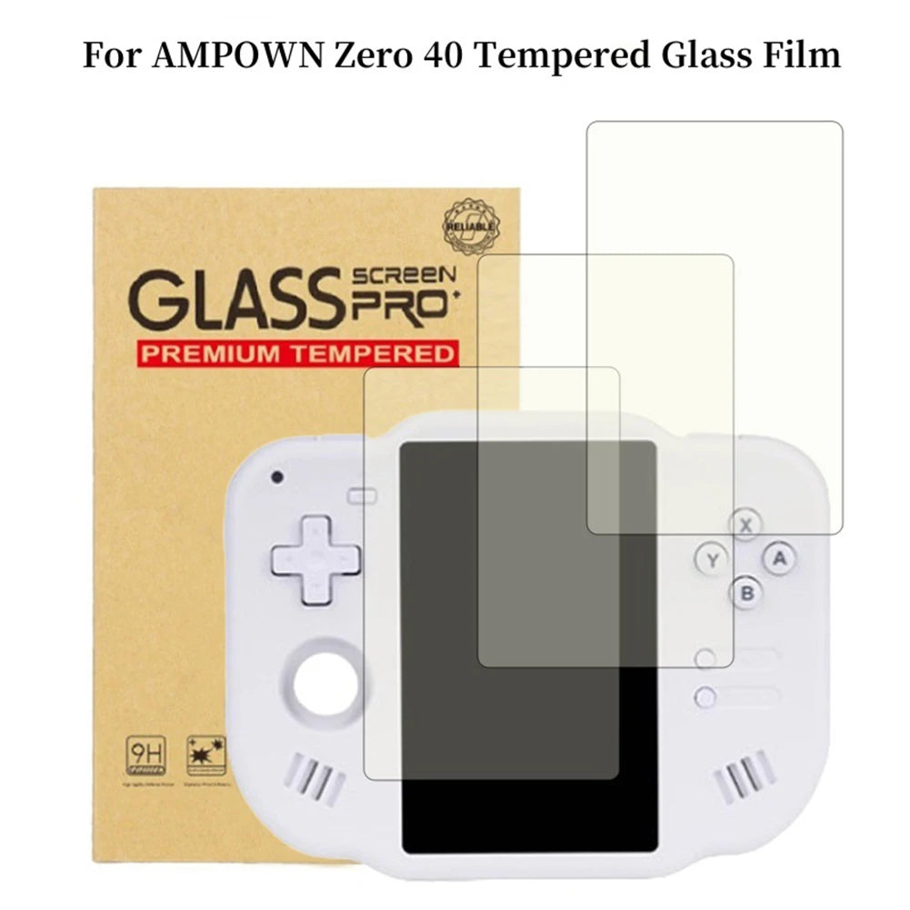 2-Pack HD Tempered Glass Screen Protector – MagicX AMPOWN Zero 40 Screen Protector Oasis Select