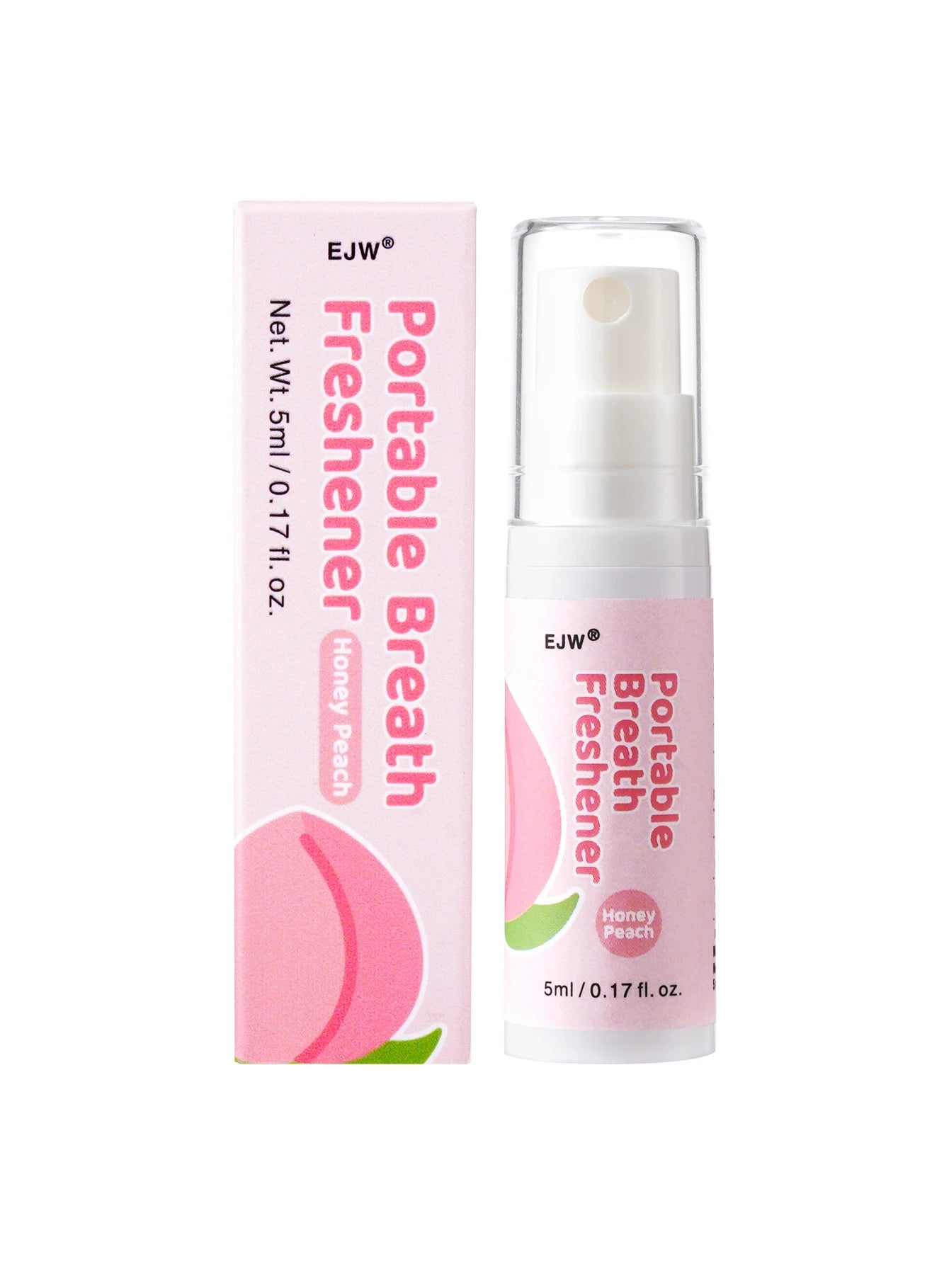 EJW Probiotic Oral Spray, Mint & Peach & Grape Flavor Combo, Breath Spray with Prebiotics , Long-Lasting Freshness Oasis Select Peach