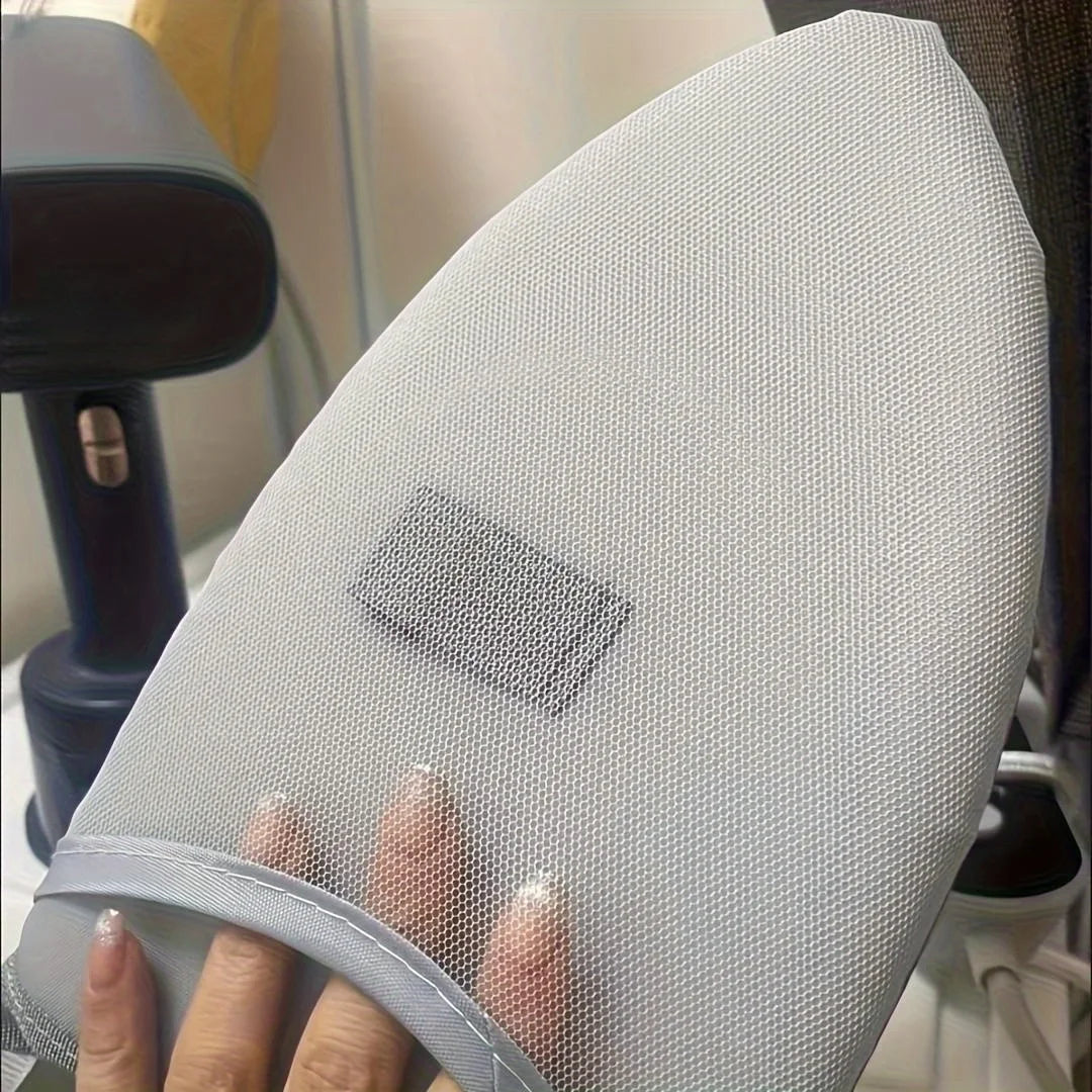 Portable Mini Ironing Board, Handheld Foldable Ironing Pad with Heat Resistant Glove,Small Travel Ironing Mat for Home Mini Iron Oasis Select