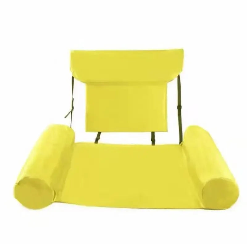 Inflatable Lounge Chair – 3-Tube Foldable Colorful Pool Float