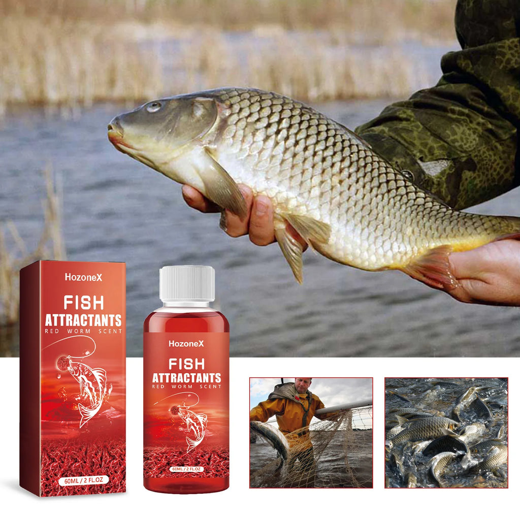 Wide Range Diffusion Red Worm Fish Attractant Liquid Draw Distant Fish Fast Acting Bait Booster For Lake River Sea Fishing Lure Oasis Select