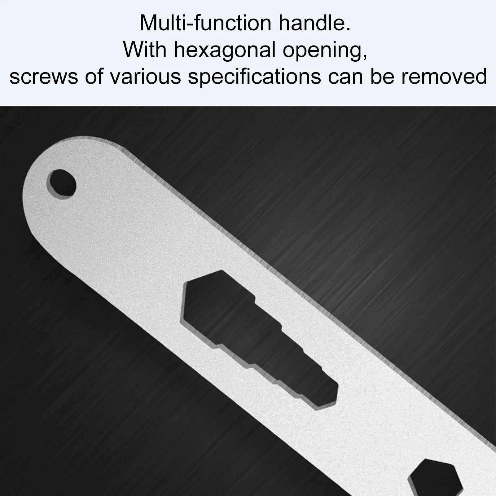 Stainless Steel Cable Fixing Tensioner Fence Wire Twister Multi-Functional Wire Twisting Fencing Tool with Hexagonal Holes Oasis Select