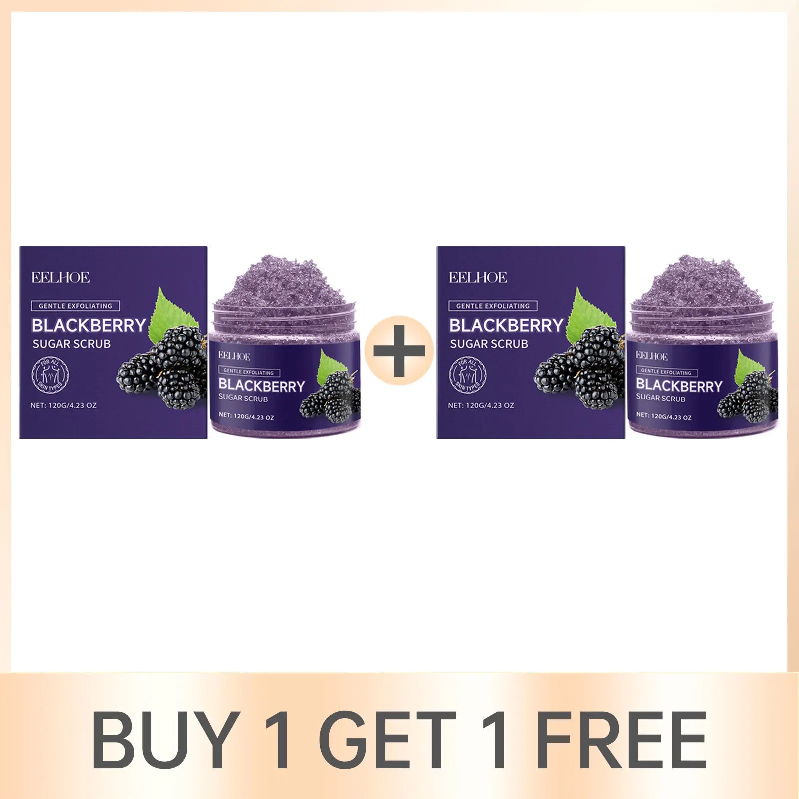 EELHOE Body Scrub – Exfoliating, Brightening & Moisturizing Body Exfoliating Scrub Oasis Select Buy 1 Get 1 Free 1