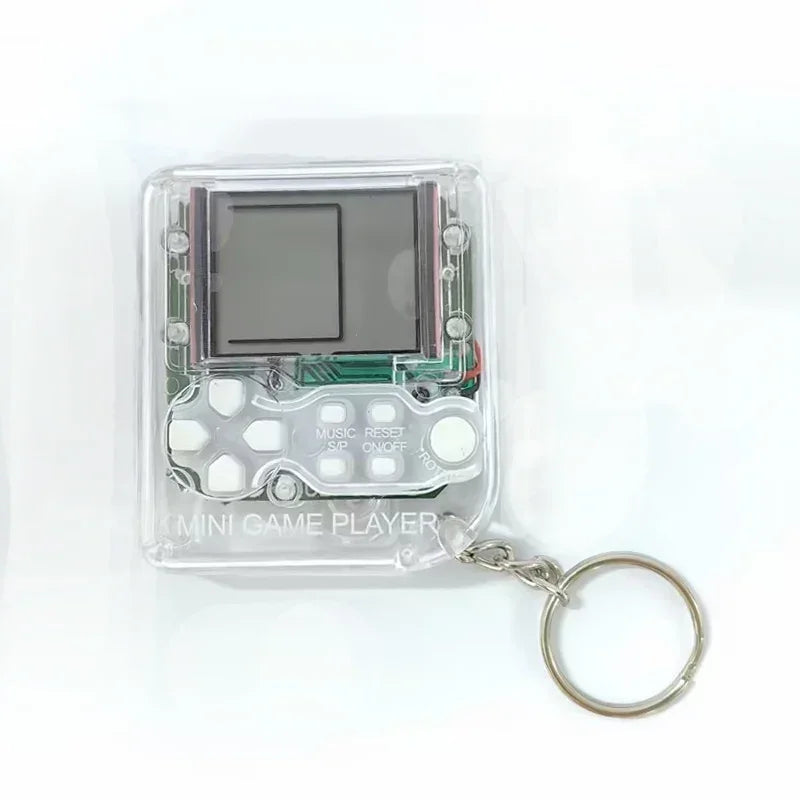 Retro Mini Handheld Game Players Classic Electronic Games Hand Held Console Game Child Puzzle Gaming Console Toys Gift Oasis Select White