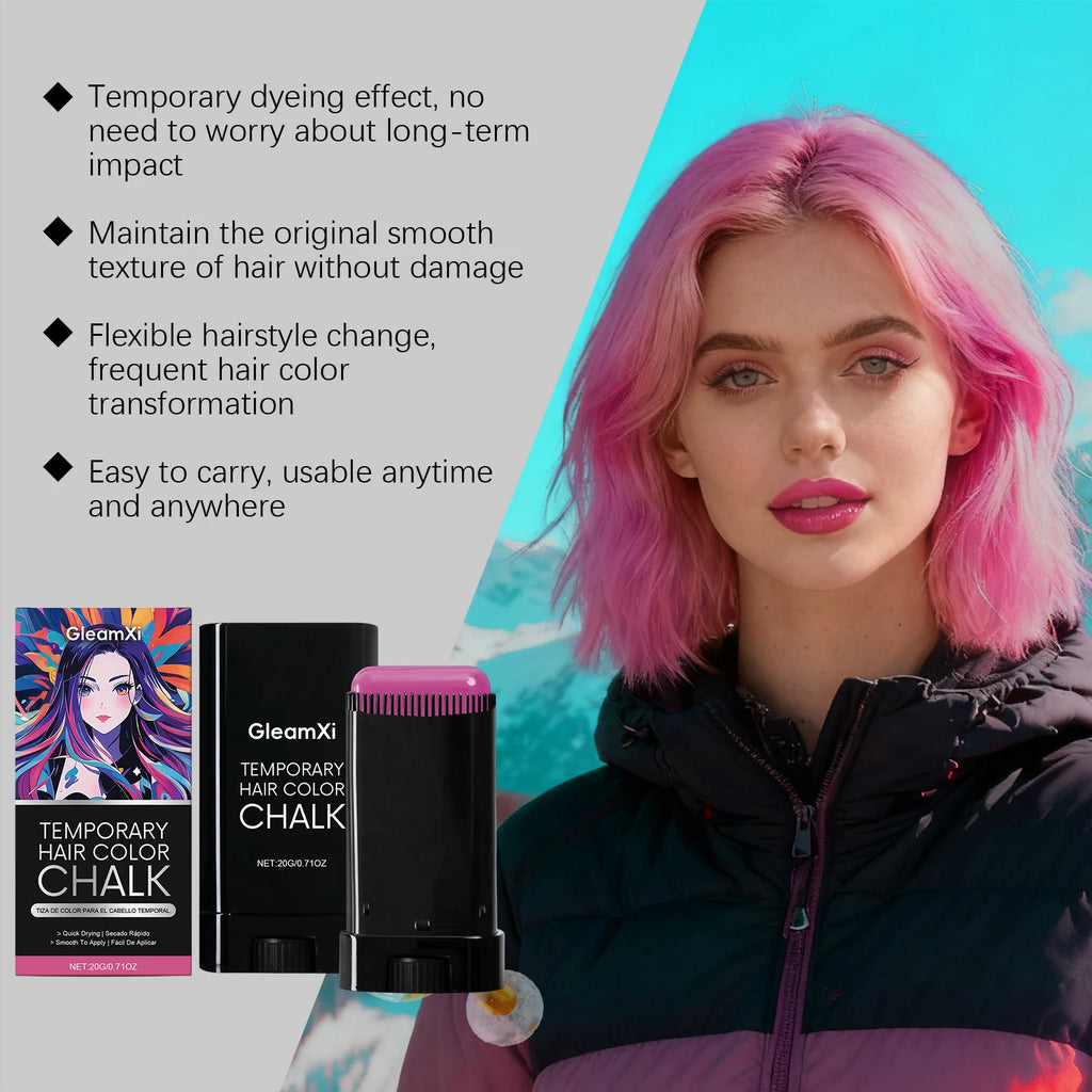Diy Temporary Hair Dying Cream Stick 5 Shades Easy To Wash Quickly Coloring Salon Care Product Long Lasting Chalk Hair Color Wax Oasis Select