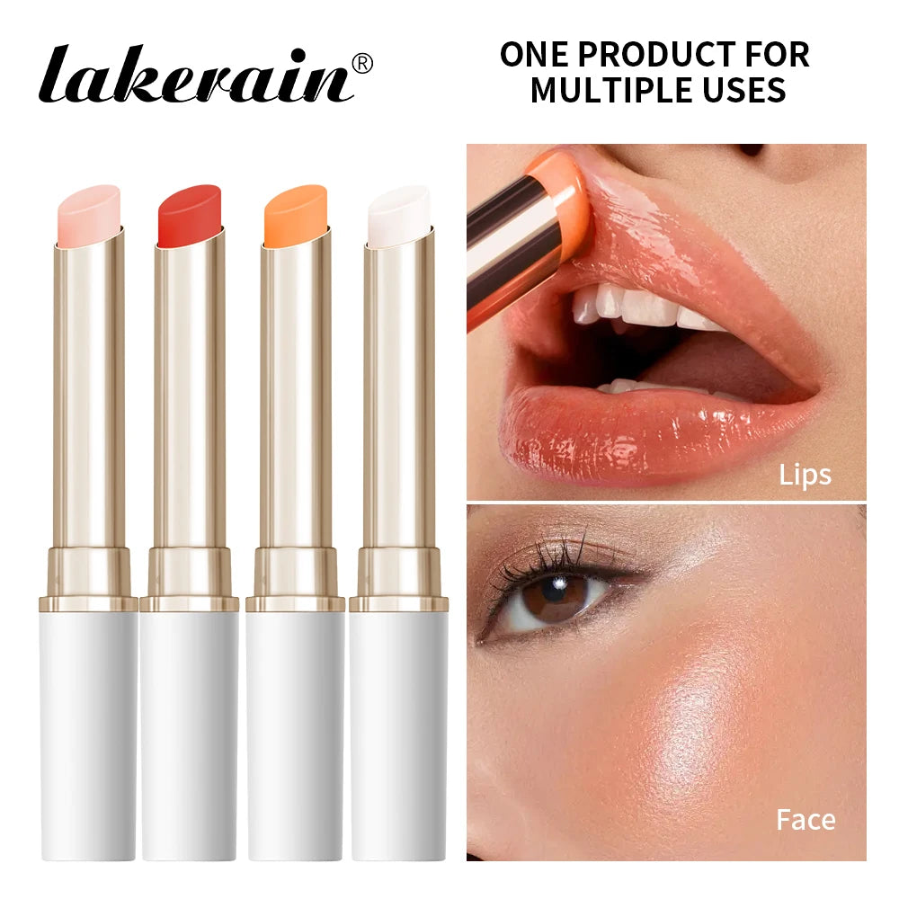 Lakerain Color Changing Lipstick Long Lasting Custom Color Deep Moisturizing Waterproof 4 Shades Available Lip Gloss Makeup Oasis Select