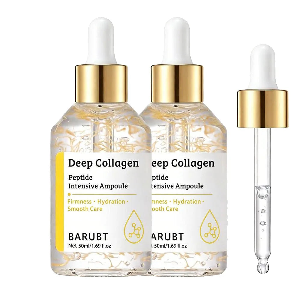 Korean Silk Collagen Essence Serum Deep Peptide Intensive Revitalizing Face Cream Anti-Wrinkle Firming Lifting Skin Care 40/50ml Oasis Select