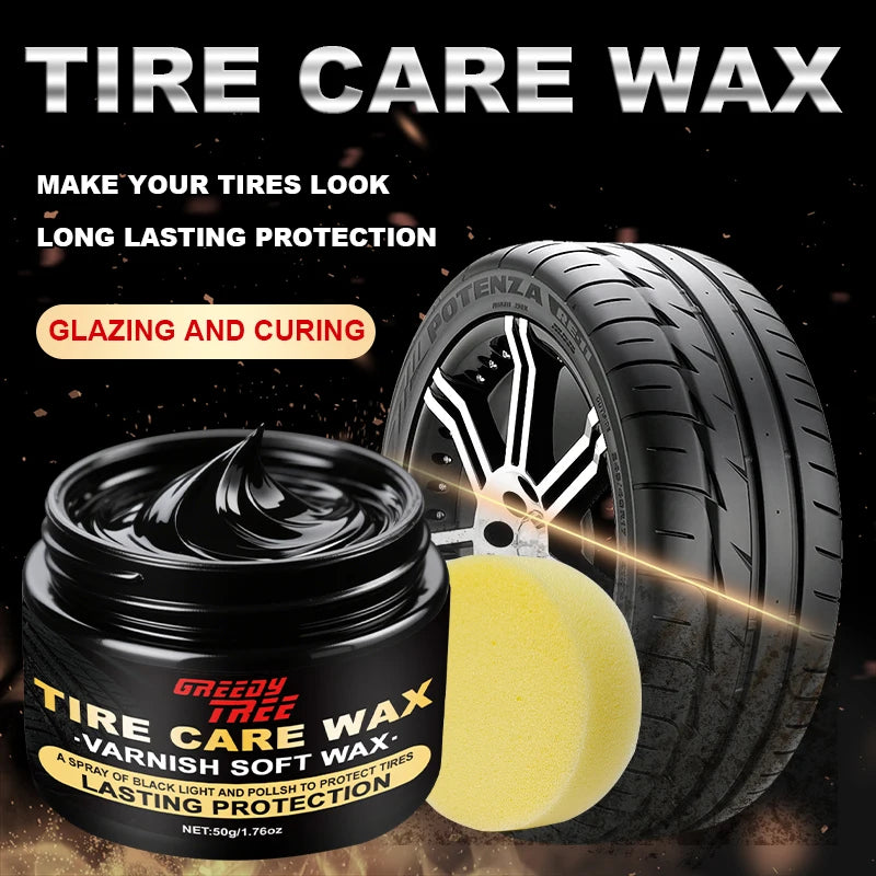 Tire Black Renovation Cream – Tyre Gloss & Plastic Restorer