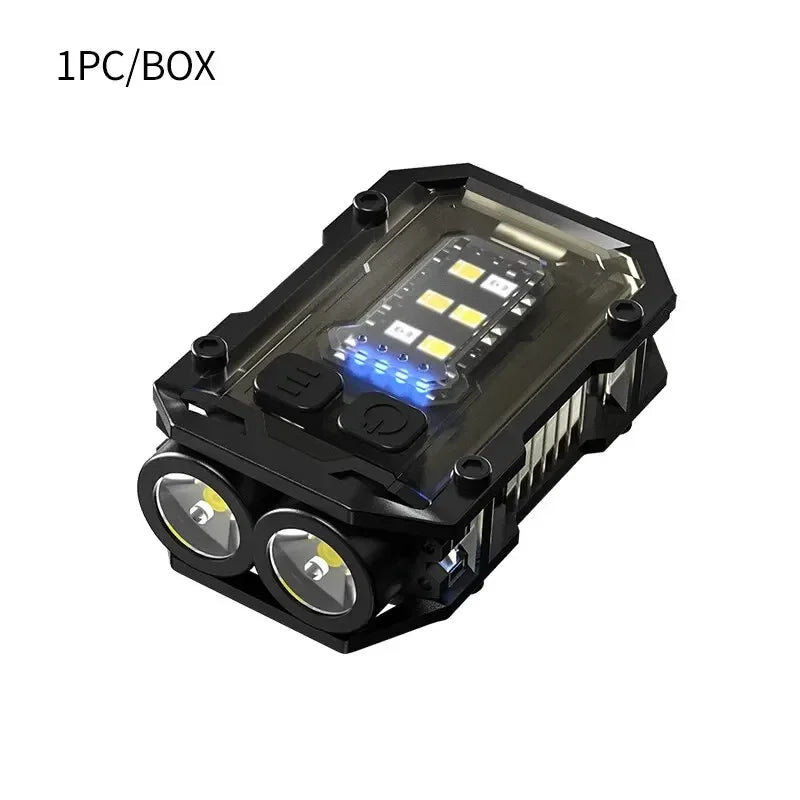 Magnetic COB LED Mini Keychain Flashlight | 300LM Rechargeable