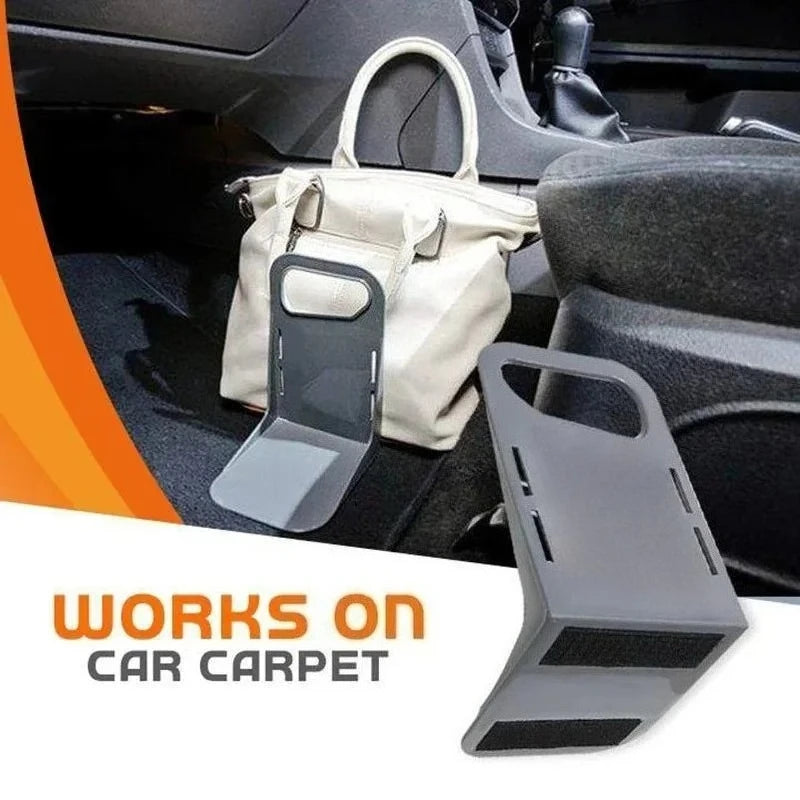2pc Car Back Auto Trunk Fixed Rack Holder Stand Shake-proof Organizer Fence Storage Holder Adjustable Distance Storage Box Fixer Oasis Select