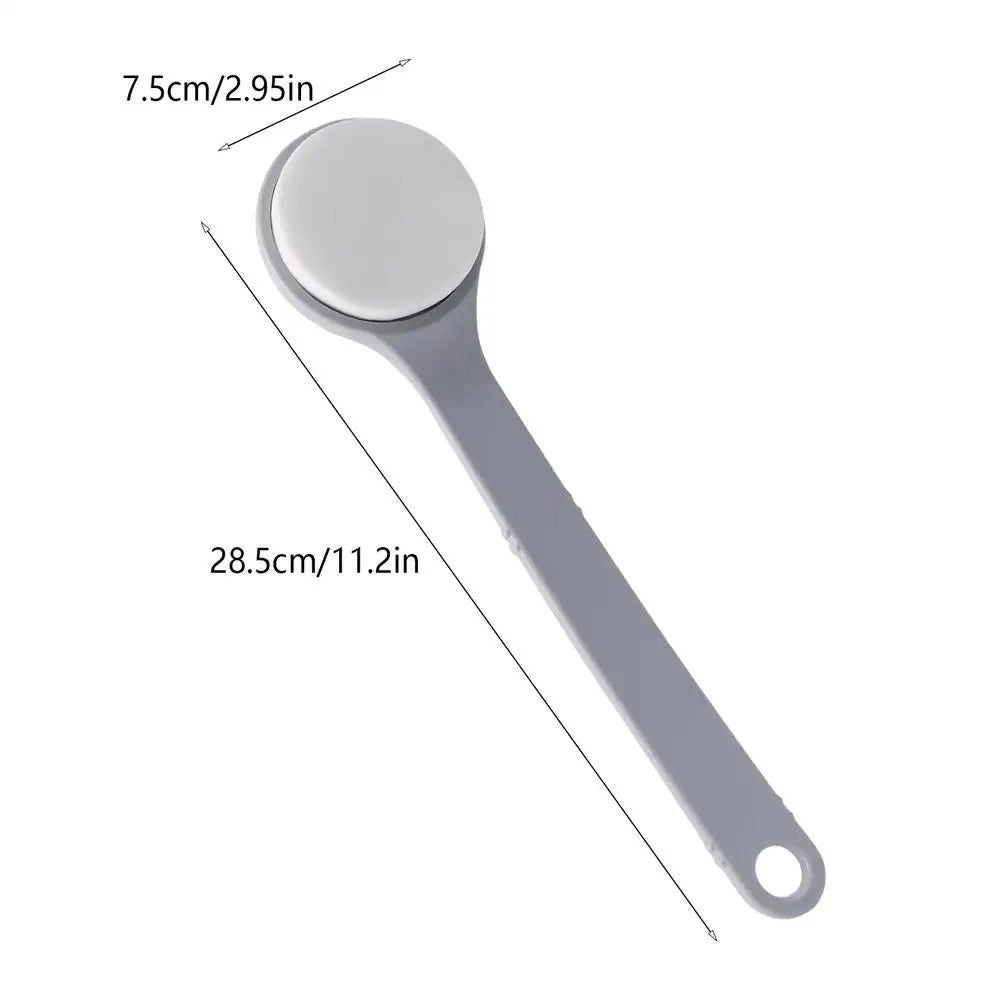Cream Applicator for Back Long Handle Lotion Applicator for Back Anti-Slip Grip Moisturizing Oils Apply Tool for Athletes Teens Oasis Select Gray