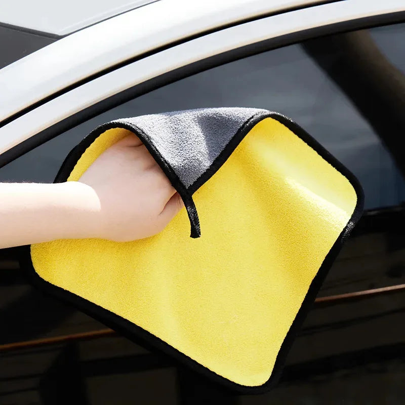 1/3/5/8/10Pcs Plush Microfiber Towel Car Wash Accessories Super Absorbent Car Cleaning Detailing Cloth Auto Care Drying Towels Oasis Select