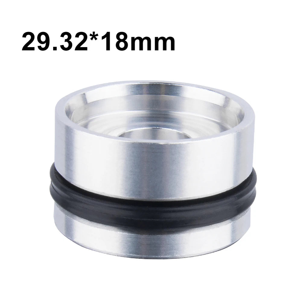 Bicycle Suspension Front Fork Air Nozzle Piston Bike Fork Spares Fits 32mm Inner Tube Aluminum Alloy Seal Bike Fork Spares Oasis Select A