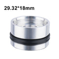 Bicycle Suspension Front Fork Air Nozzle Piston Bike Fork Spares Fits 32mm Inner Tube Aluminum Alloy Seal Bike Fork Spares Oasis Select A