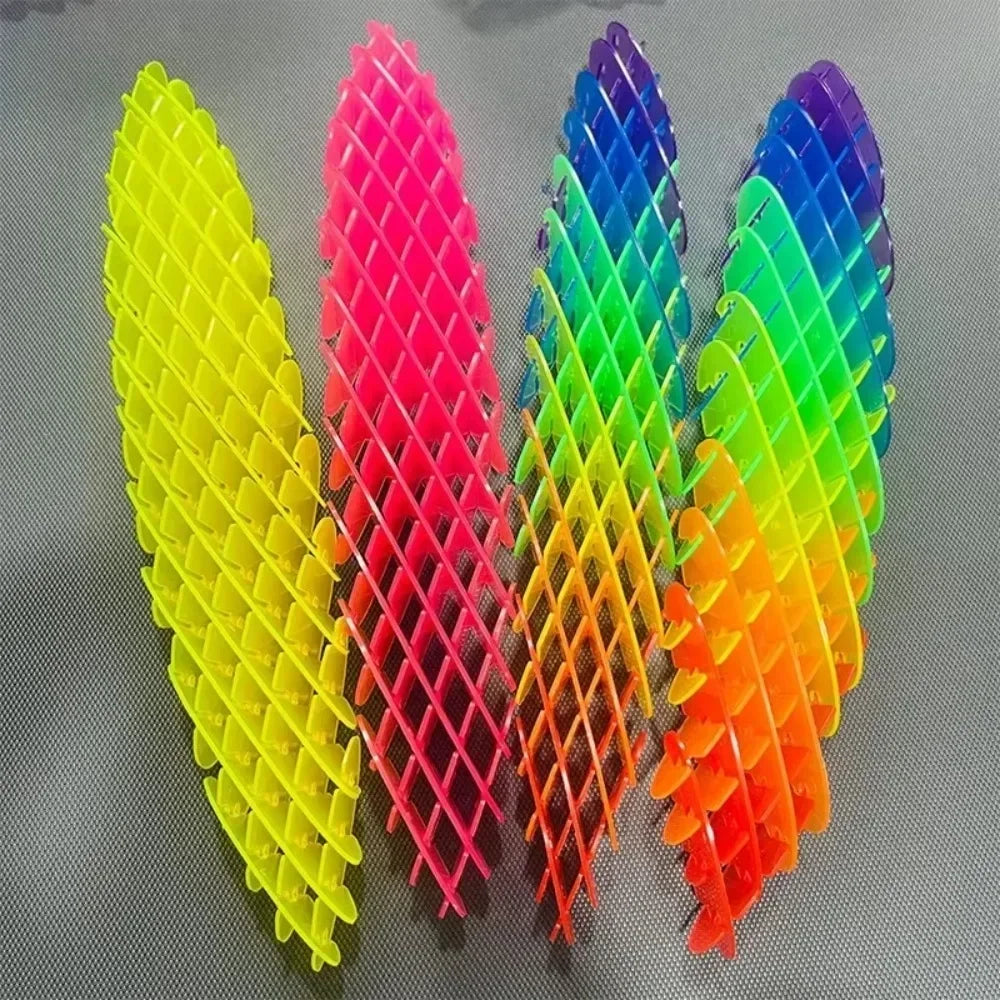 DIY Mesh Stretchable ElasticMesh Toy Unique Puzzle Release and Decompression Deformation Worm Popit, Elastic Mesh Toy Oasis Select