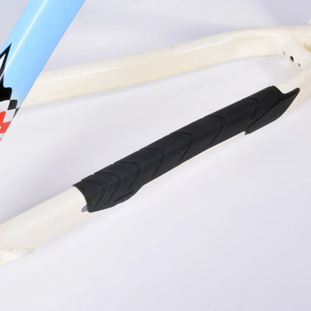Silicone Bike Chain Sticker Bicycle Frame Protector Chain Guard Sticker Frame Guard Scratch Resistant Protector MTB Accessories Oasis Select