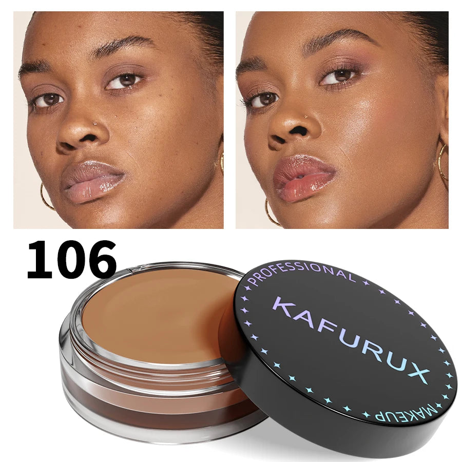 KAFURUX 9-Shade High Coverage Concealer BB Cream – Waterproof