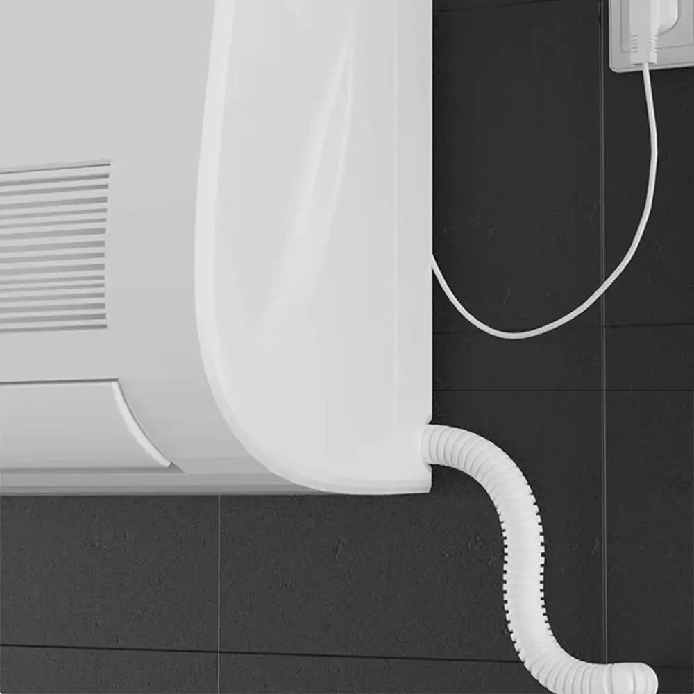 New Plastic Air Conditioner Drain Hose White Thickened Draining Hose 1-5M Extension Pipe Oasis Select