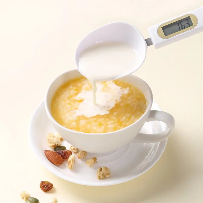 Scale Weighing Spoon Kitchen Scale Electronic Measuring Spoon G Coffee Powder Scale Baking Scale Electronic Measuring Oasis Select
