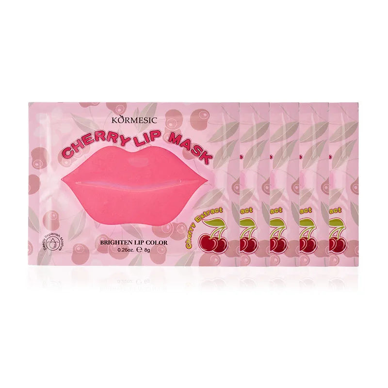 Fruit Moisturizing Lip Mask – Plumping Overnight Lip Patches Overnight Lip Mask Oasis Select Cherry 5pcs