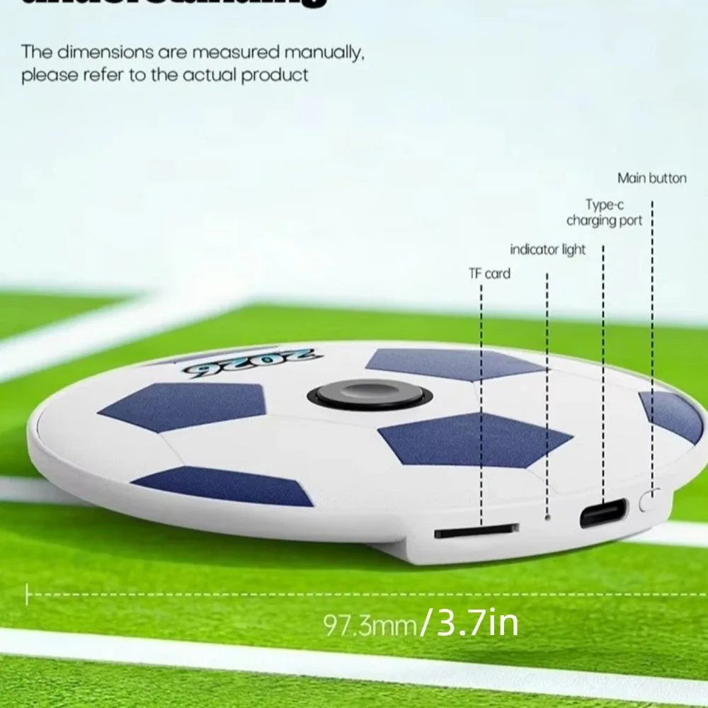 Football Pattern Under Pillow Bluetooth Speaker Soccer Ball Ultra-Thin Sound Machine Hi-Fi Sound Quality White Noise Oasis Select