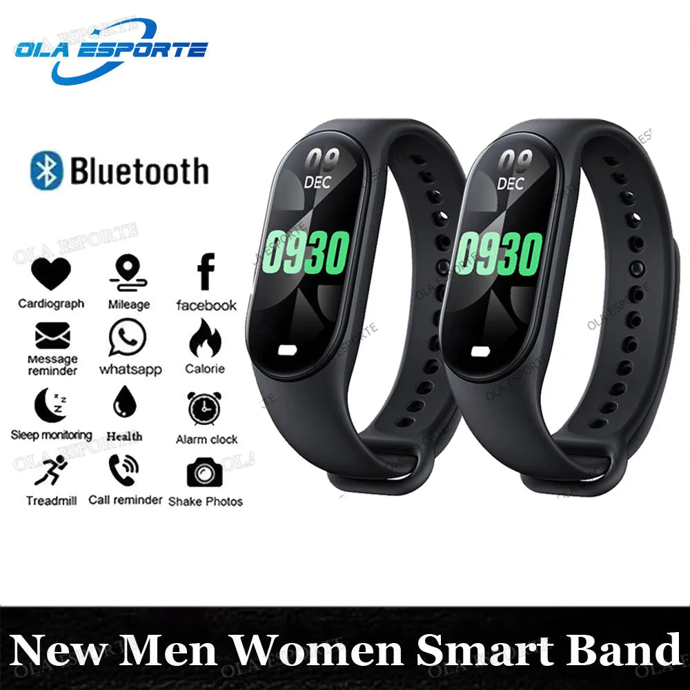 10-Pack Smart Fitness Band | Heart Rate, Sleep & GPS Tracker