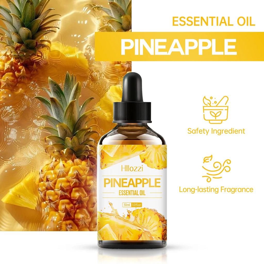 Hllozzi Pineapple Facial Oil – Nourishing Pure Essential Oil