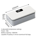 Bag Sealer 2 In 1 USB Rechargeable Mini Heat Seal Device for Plastic Food Bags Picnic Snack Storage Use Oasis Select A3