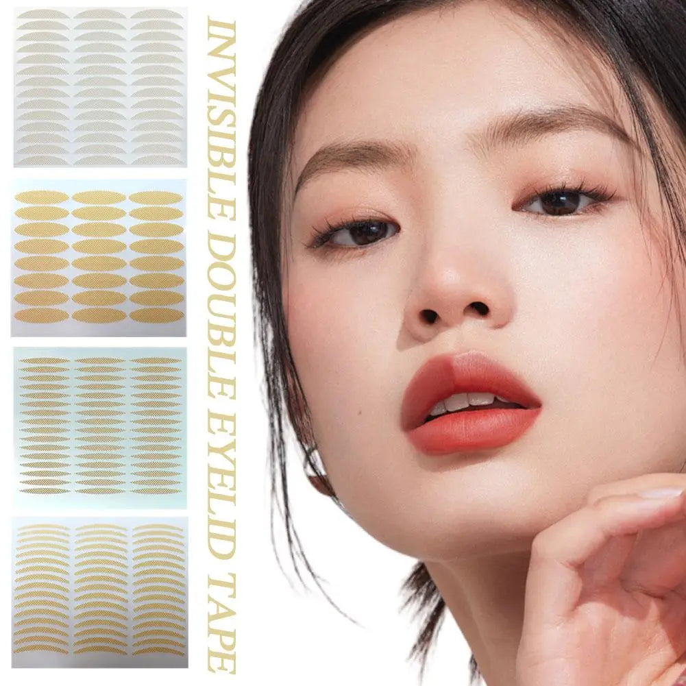 Lace Second Generation Double Eyelid Tape Mesh Comes Eye Tape With Invisible Flesh-colored Olive With Sticky 48 Brown W3A9 Oasis Select
