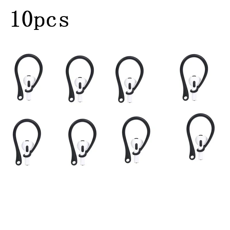1 3 6Pairs Anti-lost Earphone Silicone Earhook Airpods Earpods Loop