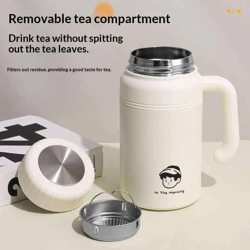 1000ml 316 Stainless Steel Insulated Water Bottle with Handle