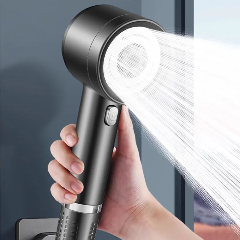 4-Mode Pressurized Filter Shower Head | Water Purification