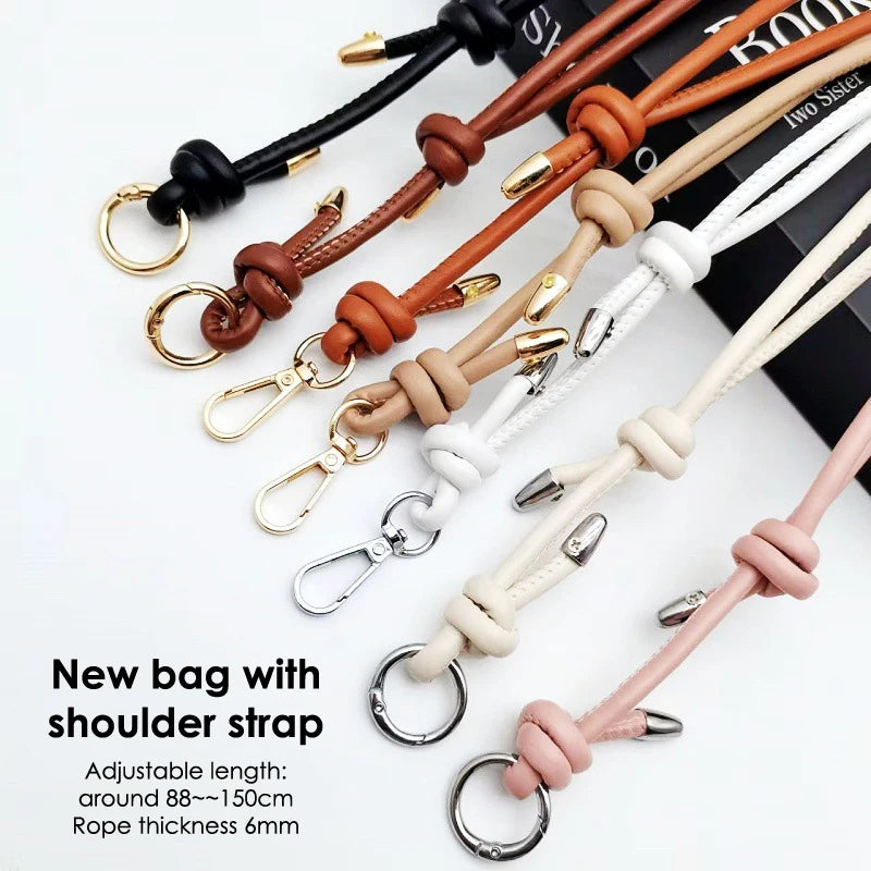 Long Leather Shoulder Strap Crossbody Bag Adjustable Replacement Belt Handbag Strap Accessories DIY Bag Belt For Handbags Oasis Select