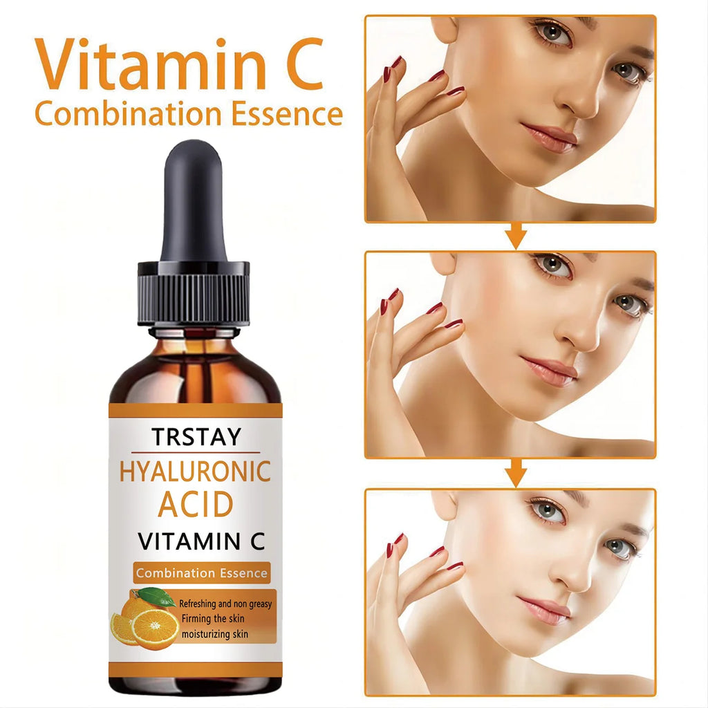 TRSTAY Hyaluronic Acid Brightening Serum - Deeply Hydrates and Nourishes Skin for a Radiant Glow Oasis Select