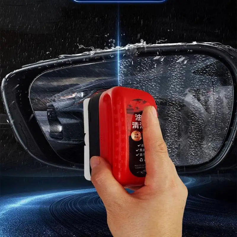 Car Glass Cleaner Cleaning Agent Powerful Windshield Cleaner Car Glass Sponge Cleaning Brush Water Spots Stain Auto Removal Oil Oasis Select