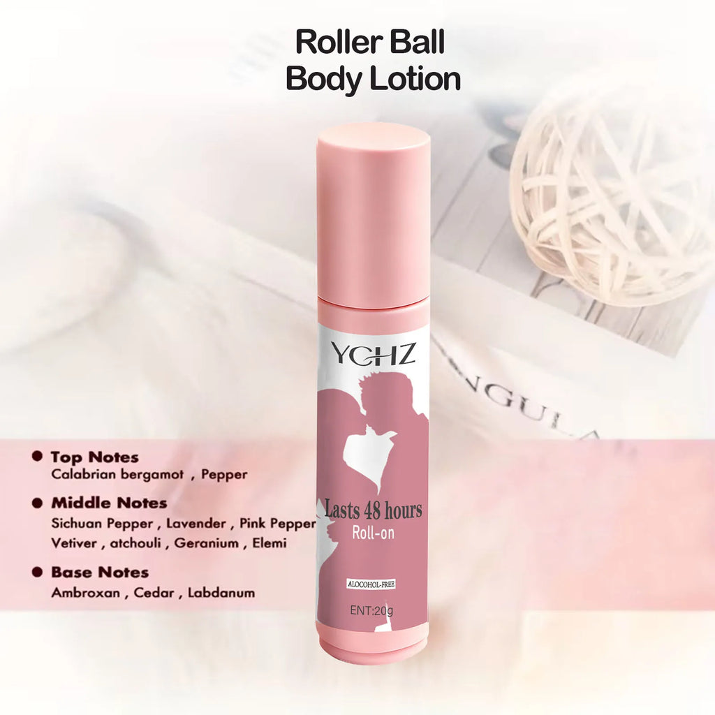 Women's 48-Hour Peach Deodorant Roller – Non-Greasy Antiperspirant