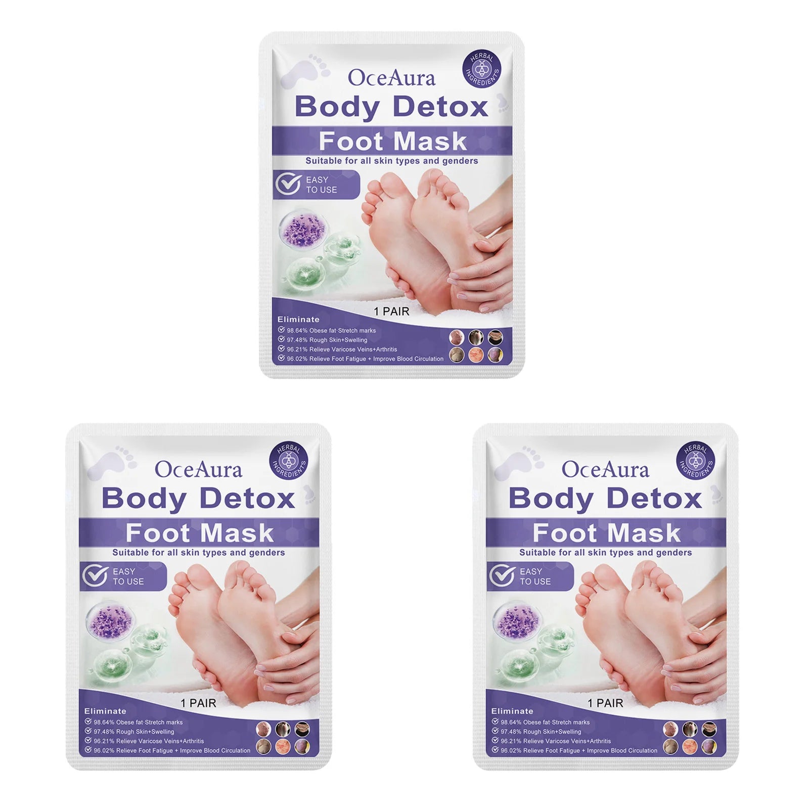 Exfoliating Foot Mask Remove Dead Skin Soften Calluses Anti Cracked Moisturizing Foot Care Foot Peel Mask Socks Foot Skin Care Oasis Select 3 pairs
