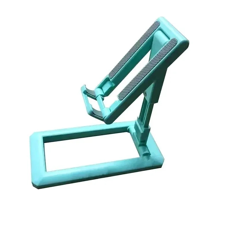 Foldable Tablet Mobile Phone Desktop Phone Stand for iPad iPhone Samsung Desk Holder Adjustable Desk Bracket Smartphone Stand Oasis Select T2 green