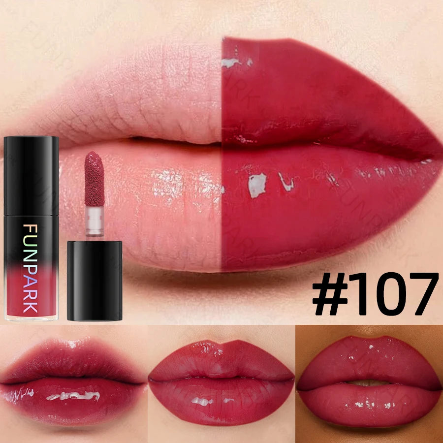FUNPARK Moisturizing Lip Gloss – 15 Colors, High Pigment Lip Oil