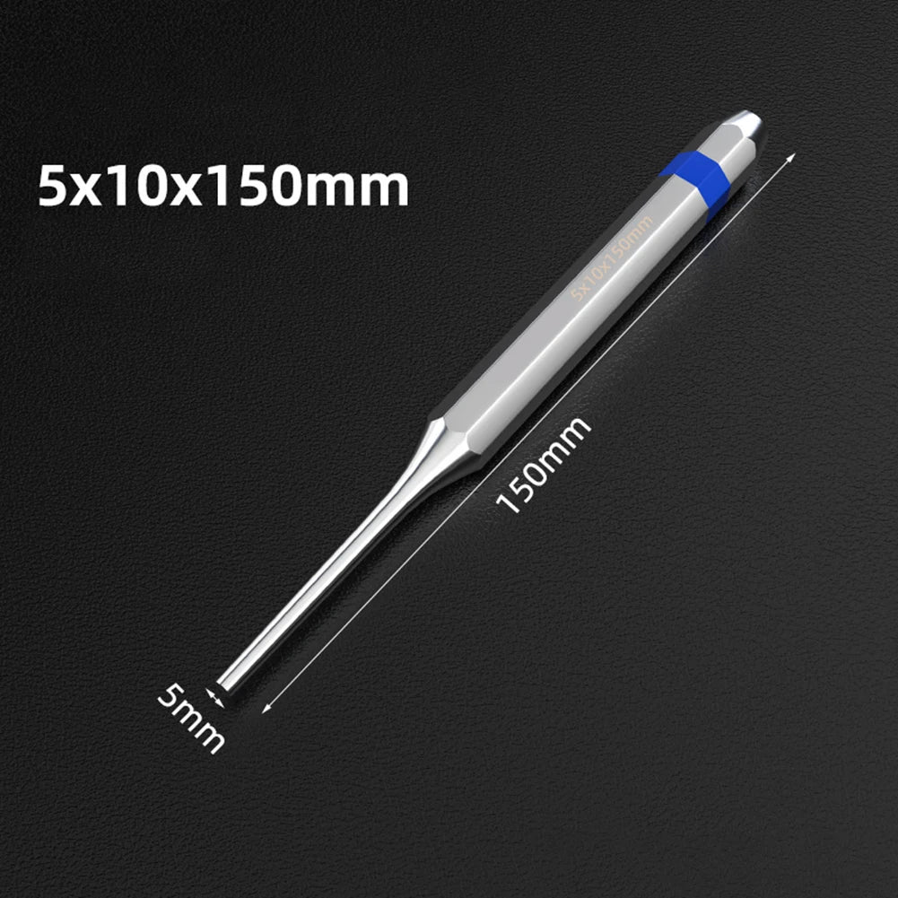 1/6pcs 2-8mm Roll Pin Punch Tool Remover Heavy Duty Chisel Hand Cone Punch For Watch Repair Molding Manufacturing Oasis Select 5mm