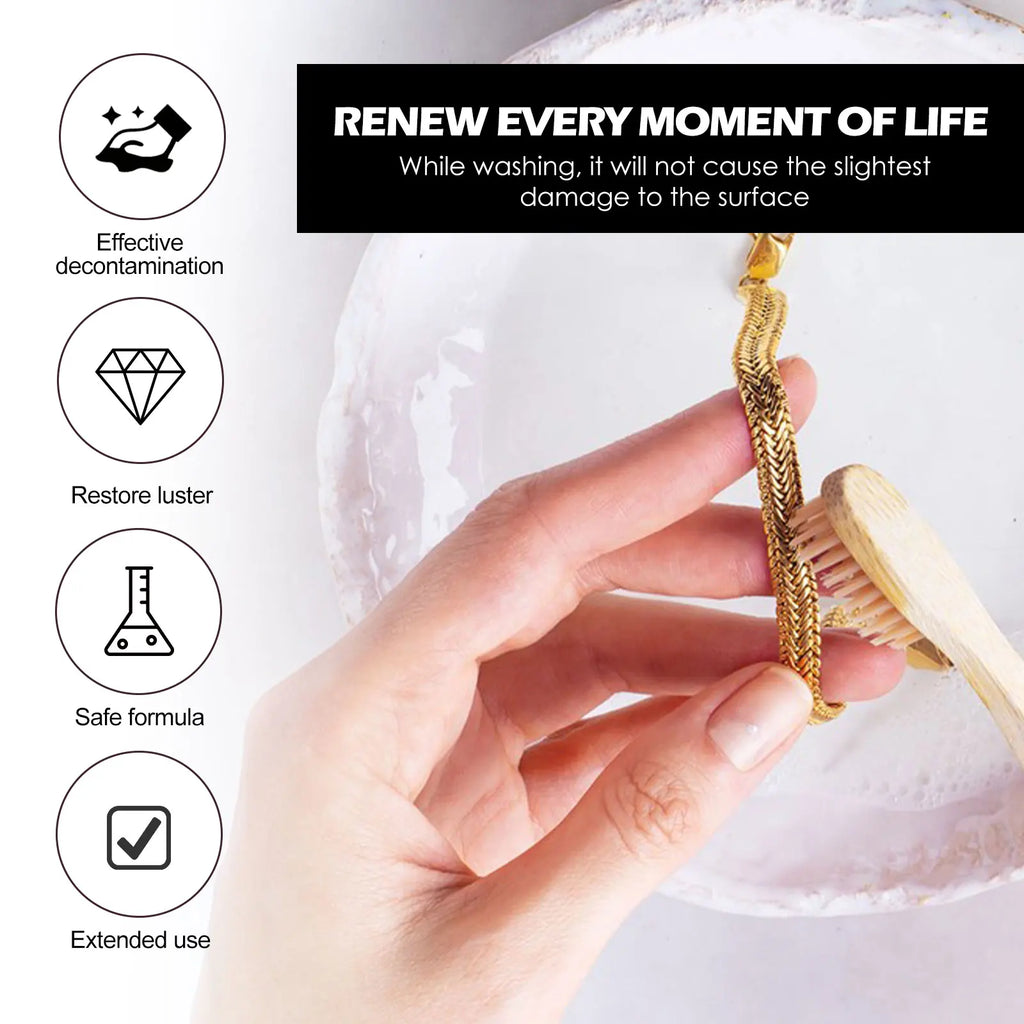 Jewellery Cleaning Solution Jewelry, Diamonds, Jewelry, Metal Cleaning Rust Removal Quick Cleaning Not Damage Jewelry Care 50ml Oasis Select