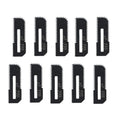 WISH 10Pack Drywall Cut-Out Saw Blades For Cordless Cut-Out Saw, Cuts Drywall Up To 1-3/16 Inch Thick (Depth Markings) Oasis Select Black NONE