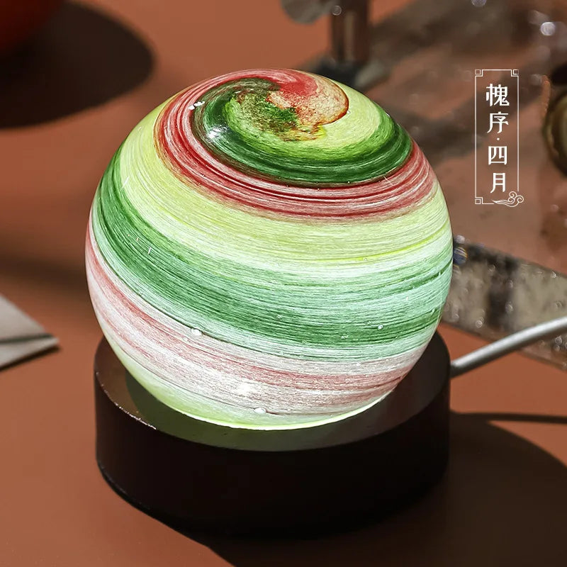 December Order Nightlight ROBOVAN Le Bai Fen December Order Memorials Month Birthday Lettering Oasis Select April 3-color dimming