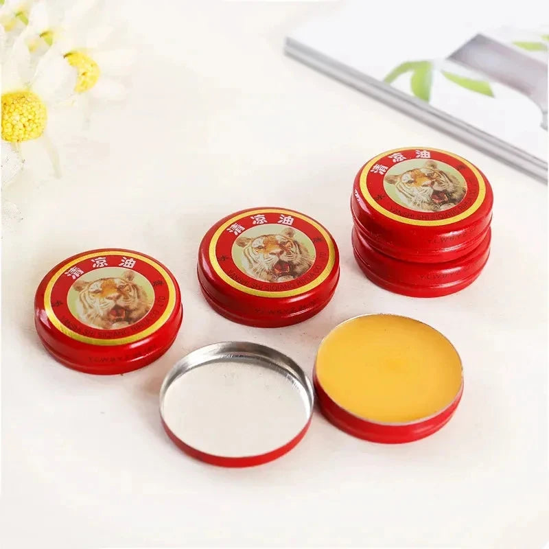 5-30 Pcs Tiger Essential Balm Balsamo Tigre Balm Plaster Tiger Essential Oils Mosquito Elimination Headache Cold Dizziness Solid Oasis Select