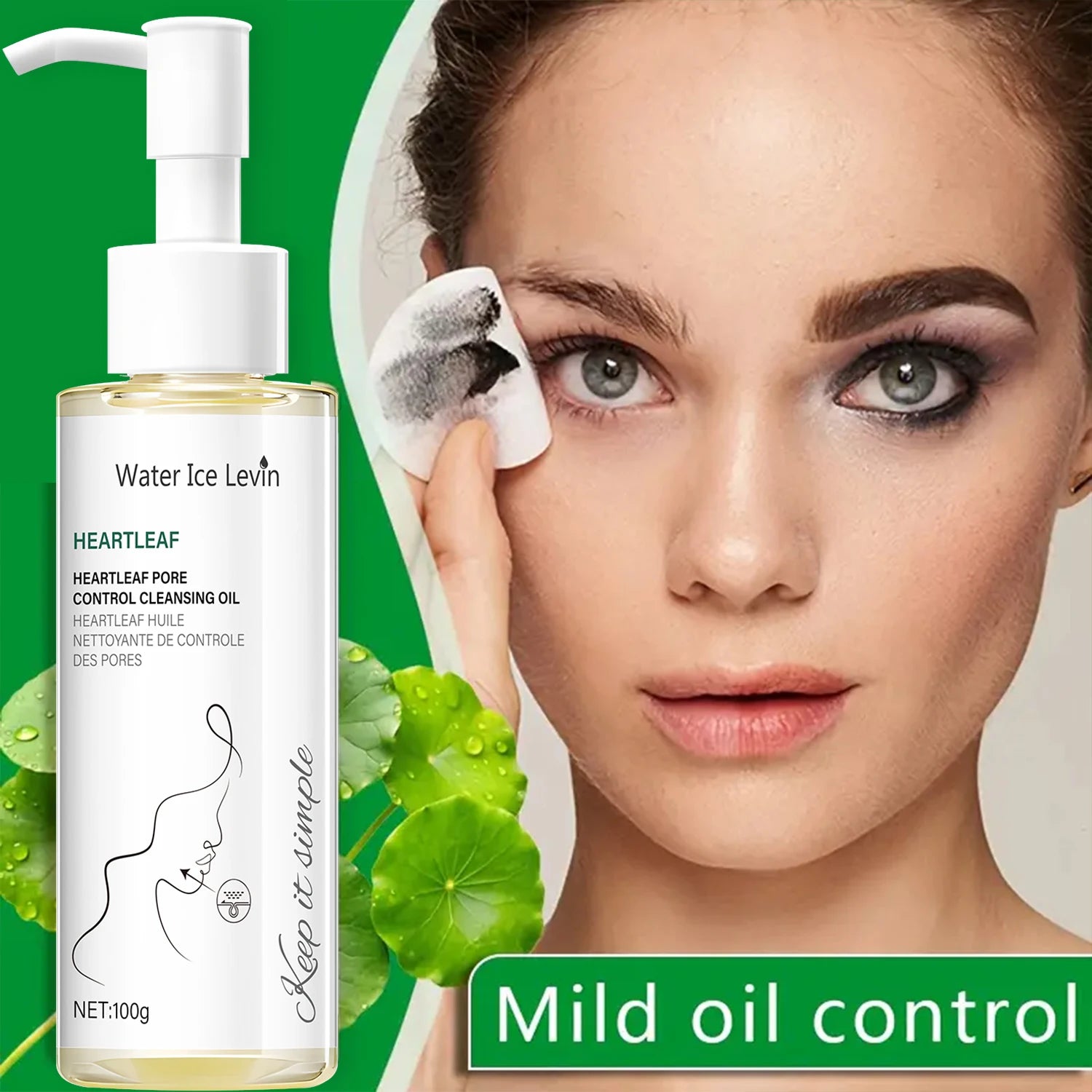 Heartleaf Pore Control Cleansing Oil with Niacinamide – 100g Facial Cleansing Oil Oasis Select