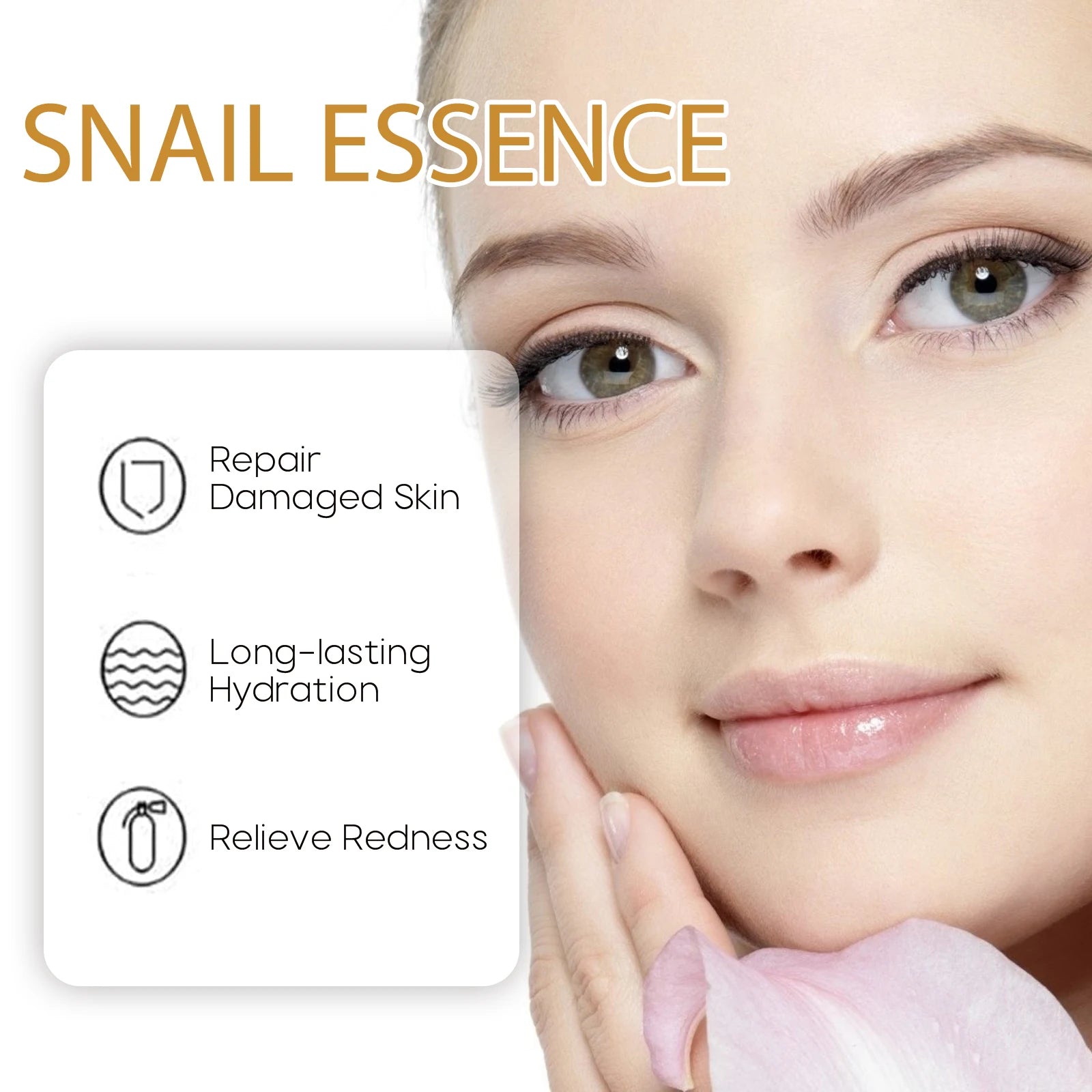 Snail Essence Serum – Anti-Wrinkle, Pore Refining & Hydrating Face Serum Oasis Select