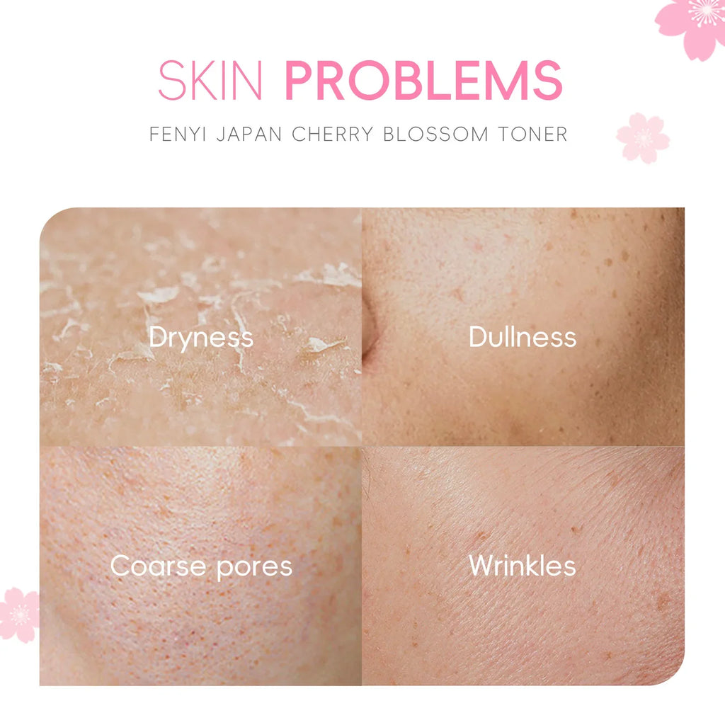 LAIKOU Cherry Blossom Toner 100ml – Hydrating & Oil Control