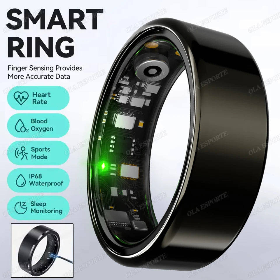 R09 Smart Ring – Heart Rate, SpO2 & Sleep Tracker | 5ATM